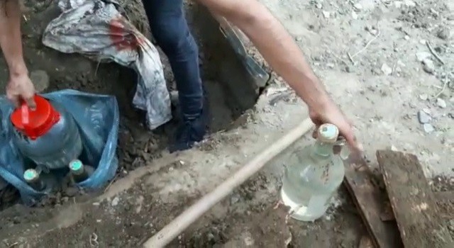 Hatayda 2 bin 210 litre sahte rakı ele geçirildi