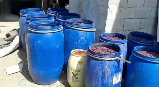 Hatayda 4 bin 250 litre sahte içki ele geçirildi