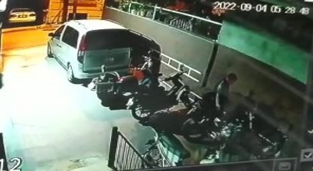 Hırsızın beğenerek çaldığı motosiklet bulundu