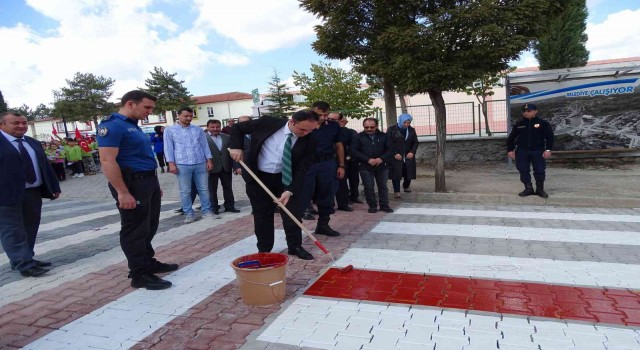 Hisarcıkta “Yayalara Öncelik Duruşu, Hayata Saygı Duruşu” etkinliği