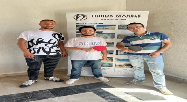 Hurok Marblede Masa Tenisi Şampiyonu Gökhan Çelik oldu