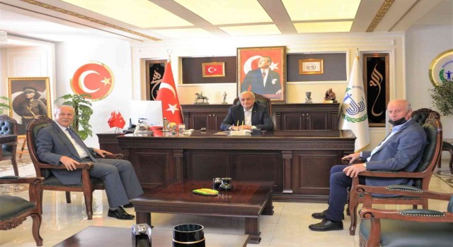 İl Emniyet Müdürü Namaldan Başkan Bakkalcıoğluna veda ziyareti