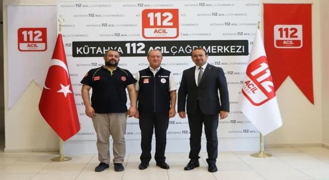 İl Sağlık Müdürü Şenkuldan, 112 Acil Çağrı Merkezine ziyaret