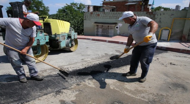 İlkadımda üst yapı çalışmaları sürüyor