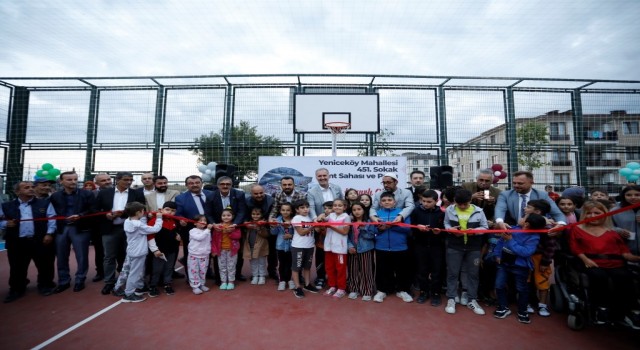İnegöl Yeniceköyde yeni yaşam alanı hizmete girdi