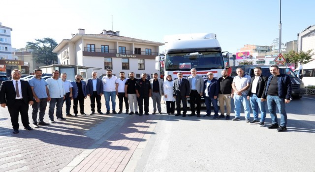 İnegölden Pakistana yardım eli