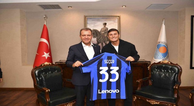 Inter Kulübü Başkan Yardımcısı Zanetti Mersinde