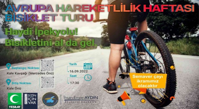 İpekyolu Belediyesinden ‘bisikletini al da gel etkinliği