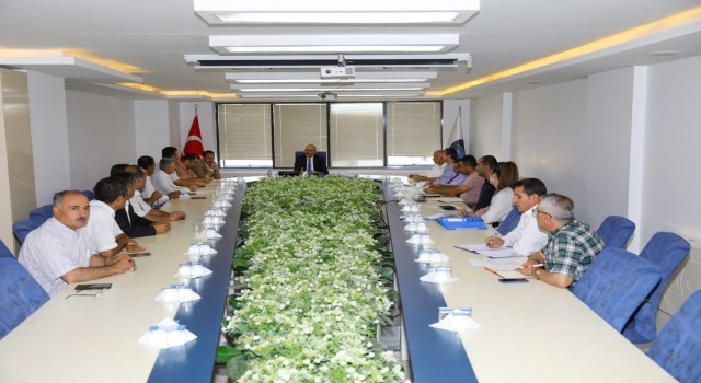 İpekyolunda muhtarlarla koordinasyon toplantıları devam ediyor
