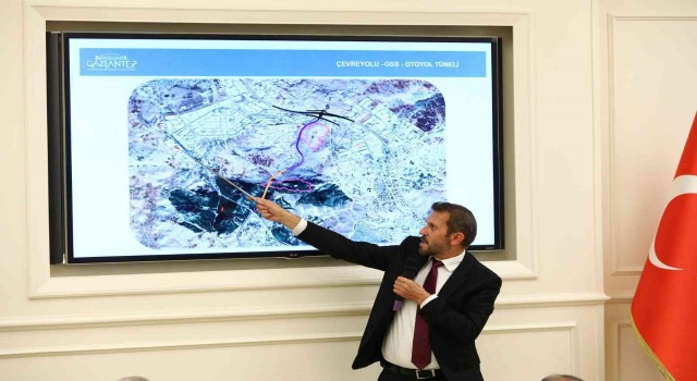 İpekyolunun yükünü alacak Çevreyolu- OSB-Otoyol tüneli tanıtıldı