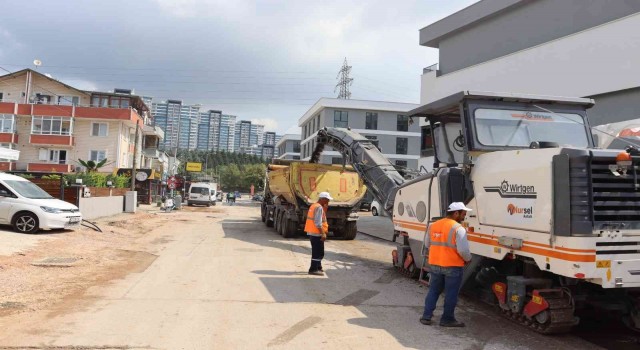 İshakpaşa Caddesinde 650 ton asfalt kullanılacak