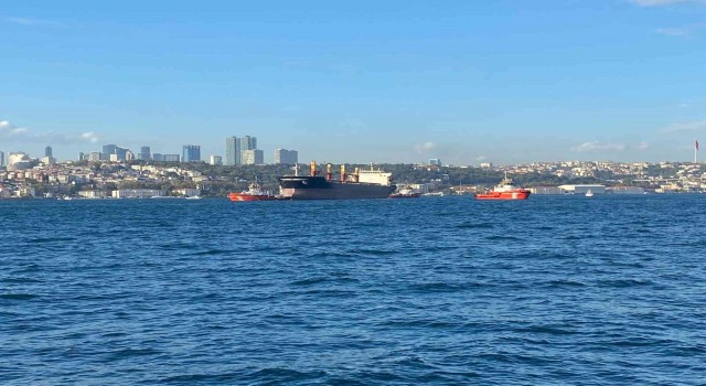 İstanbul Boğazında gemi arızası