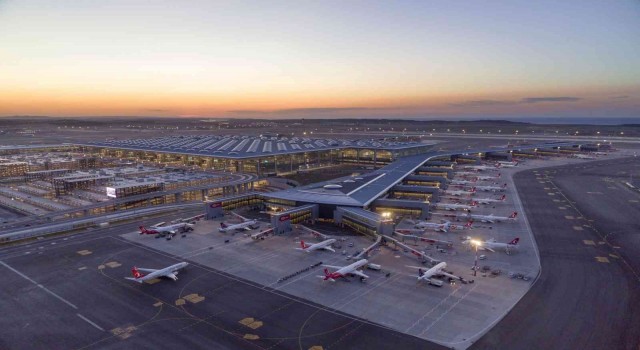 İstanbul Havalimanı bin 286 uçuşla Avrupanın zirvesinde yer aldı