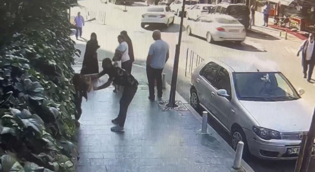 İstanbulda kadına yumruklu dayak, polis darpçı kocayı anında yakaladı
