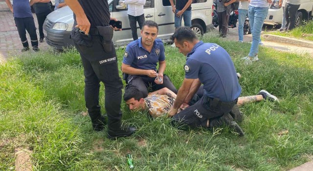 İstanbulda nefes kesen polis-hırsız kovalamacası kamerada