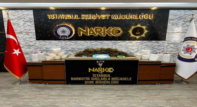 İstanbulda uyuşturucu operasyonu: 59 kilo uyuşturucu ele geçirildi