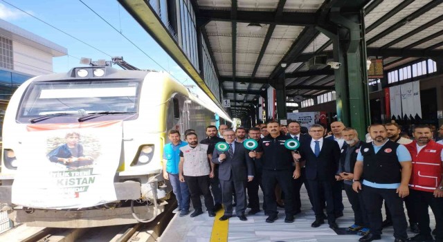 ‘İyilik Treni üçüncü kez Pakistan yolunda