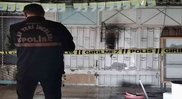 İzmirde bir iş yerine 2 kez molotoflu saldırı düzenlendi