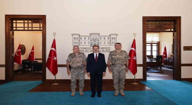 Jandarma Genel Komutan Yardımcısı Korgeneral Kurtoğlu Bilecike geldi