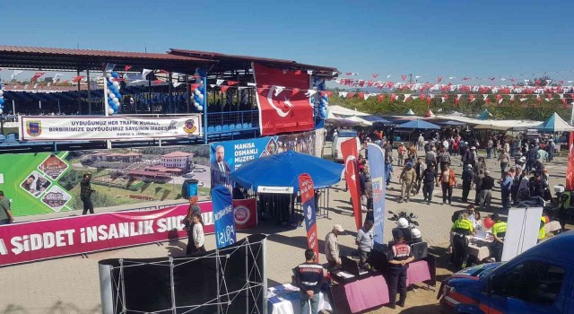 Jandarmadan festival misafirlerine bilgilendirme