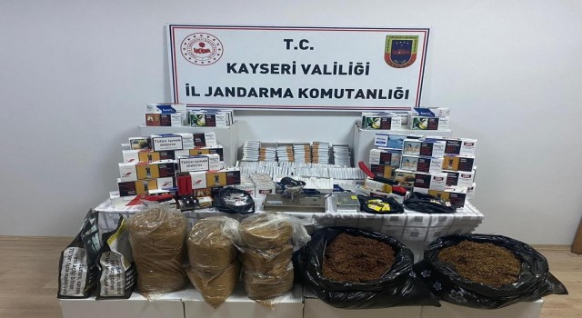 Jandarmadan ‘kaçakçılık operasyonu