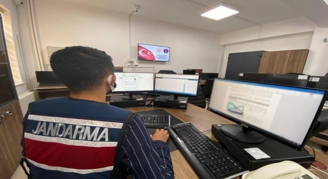 Jandarmadan suça karışan 626 internet sitesine ulaşım engeli