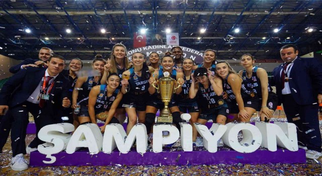 Kadınlar Federasyon Kupasında şampiyon Tarsus Belediyesi
