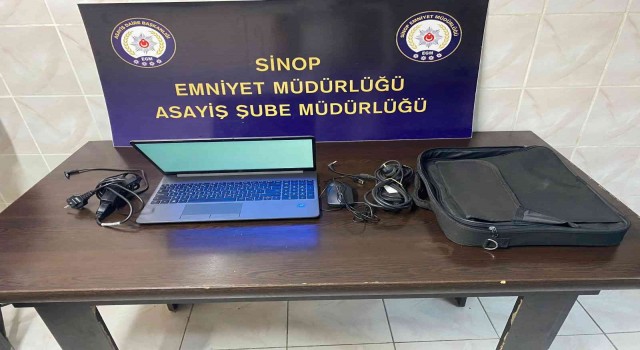Kamu kurumunun bilgisayarını çalan şahıs yakalandı