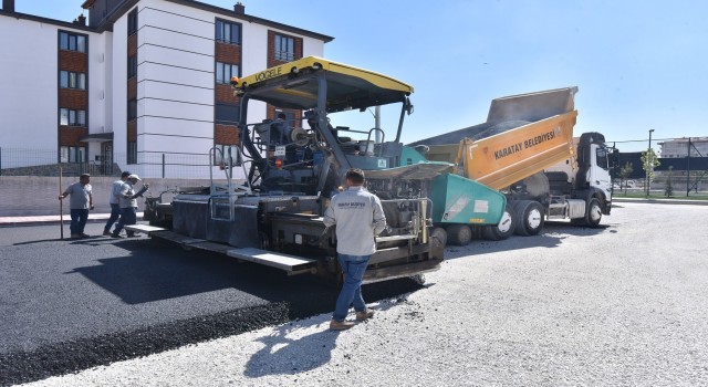 Karatay Belediyesi yol çalışmaları devam ediyor