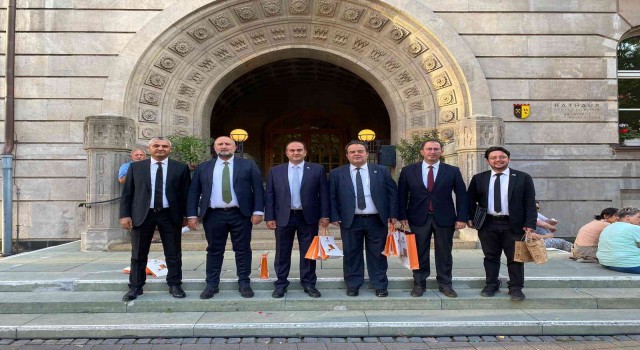Kardeş şehir Gladbeckte Alanya temsil edildi