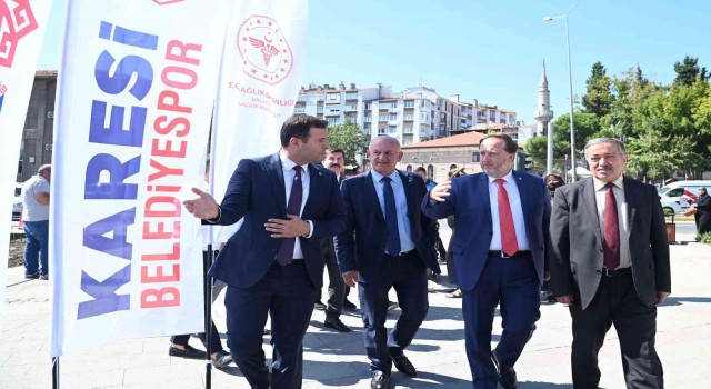 Karesi halk sağlığı günlerine vatandaşların yoğun ilgi