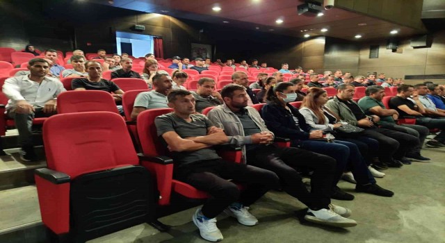 Karsta güvenlik görevlilerine yönelik eğitim verildi