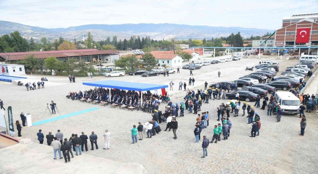Kastamonu Şeker Fabrikasında 60. şeker pancarı alım kampanyası başladı