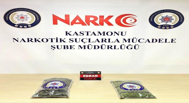 Kastamonuda uyuşturucu operasyonu: 1 tutuklama