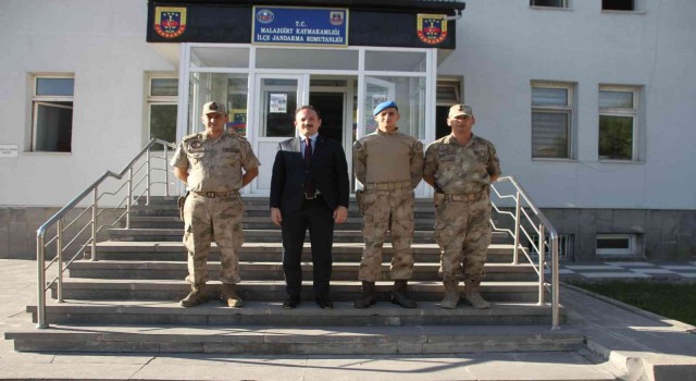 Kaymakam Bayramdan jandarmaya ziyaret