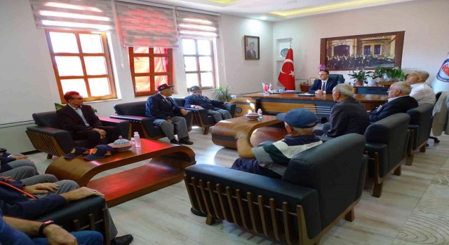 Kaymakam Tosun: ”Şehit ailelerimizin ve kahraman gazilerimizin her zaman yanındayız”