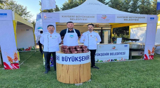 Kayseri Büyükşehir, Gastroantep Festivalinde büyük ilgi gördü