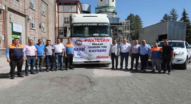 Kayseri Şekerden, Pakistana dost eli