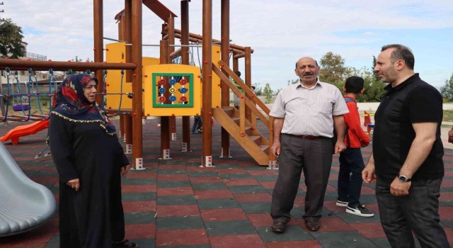 Kazım Karabekir Mahallesi modern çocuk parklarına kavuştu