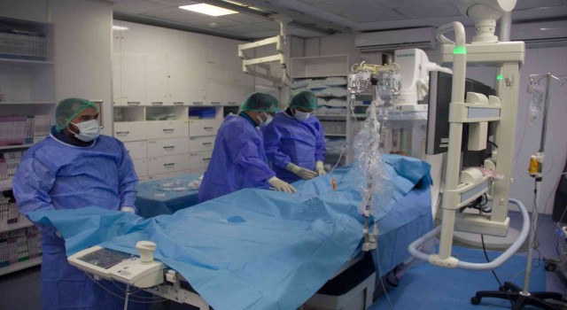 KEA Hastanesinde 8 ayda 983 anjiyo yapıldı