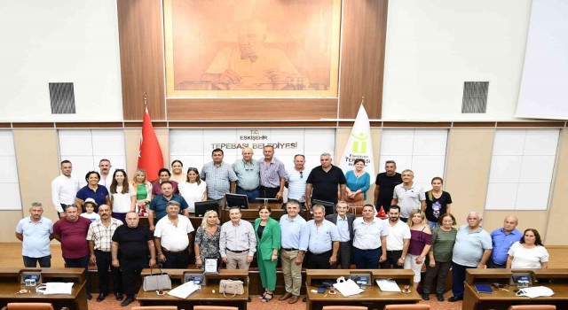 Kıbrıslı muhtarlar Tepebaşına hayran kaldı