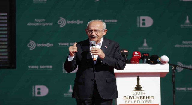 Kılıçdaroğlundan İzmirde sosyal devlet vurgusu