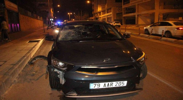 Kiliste otomobil çöp toplayıcısına çarptı: 1 ölü