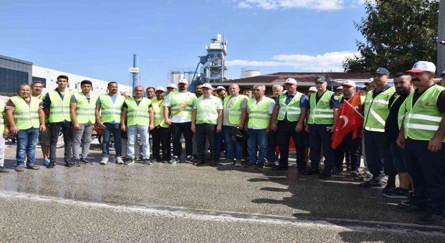 Kırkpınar Başpehlivanı Şimşek jandarmanın Bir hareketine bakar kamu spotunda yer aldı