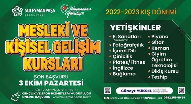 Kış Okulu yeni dönem kayıtları başladı