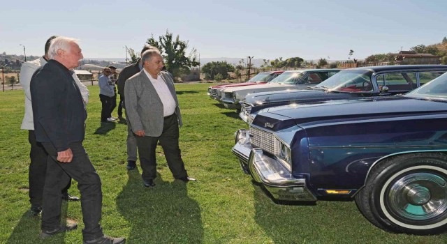 Klasik otomobiller Ali Dağına çok yakıştı