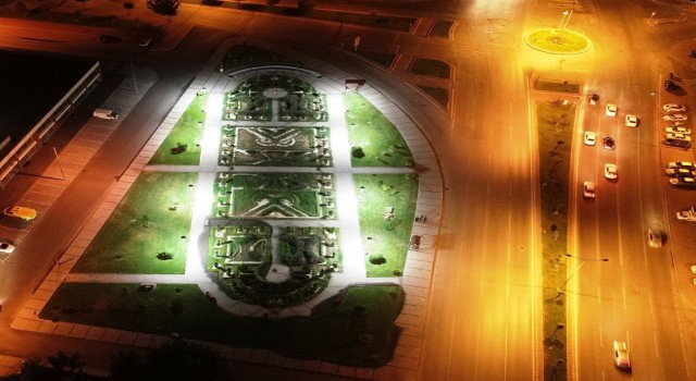 Kocasinanın estetik görünümlü parkları görsel şölen sunuyor