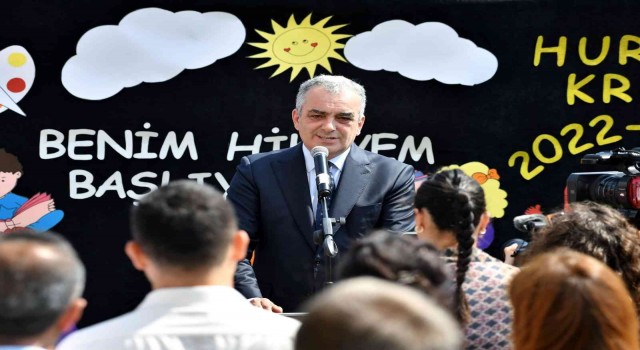 Konyaaltı Belediyesi dördüncü kreşi Hurmada açtı