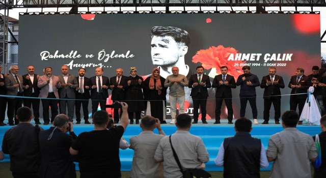 Konyada Ahmet Çalık Parkı açıldı