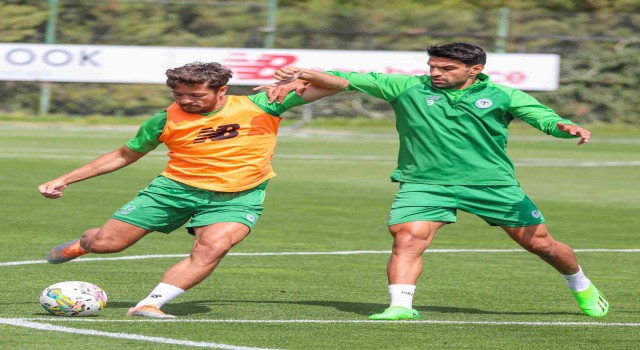 Konyaspor, Ümraniyespor maçı hazırlıklarına başladı